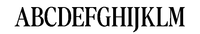 The Lumina Awesome Regular Font UPPERCASE