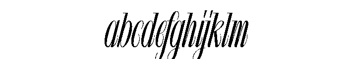 The Lune Lasthing Italic Reg FONT