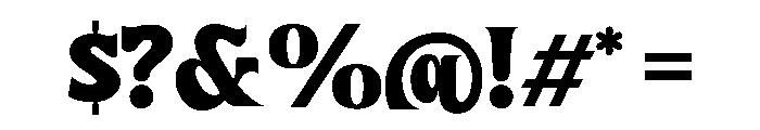 The Martan Clubs Regular Font OTHER CHARS