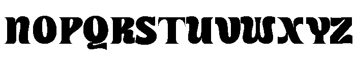 The Martan Clubs Regular Font UPPERCASE
