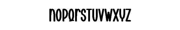 The Marthas Font LOWERCASE