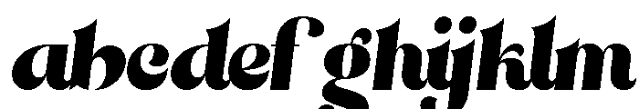 The Mighty Naile Regular FONT