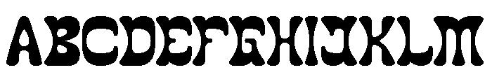 The Momentum Bold Font UPPERCASE