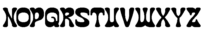 The Momentum Bold Font UPPERCASE