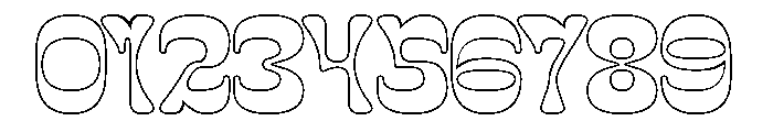 The Momentum-Hollow Font OTHER CHARS