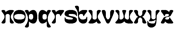 The Momentum-Light Font LOWERCASE