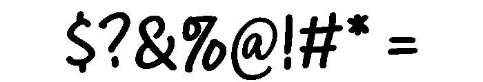 The Most Font OTHER CHARS