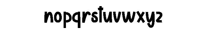 The Origami Font LOWERCASE