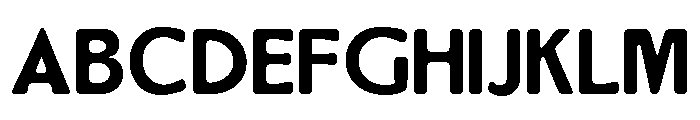 The Paris Editorial Sans Reg Font UPPERCASE