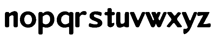 The Paris Editorial Sans Reg Font LOWERCASE
