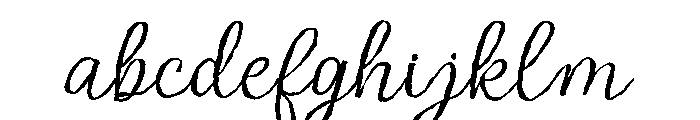 The Paris Garden Ink1 Regular FONT