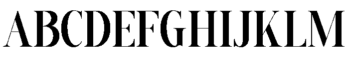 The Philips Regular Font UPPERCASE
