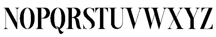 The Philips Regular Font UPPERCASE