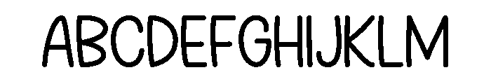 The Pickles House Script Font UPPERCASE