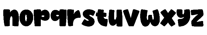 The Pickles House Font LOWERCASE