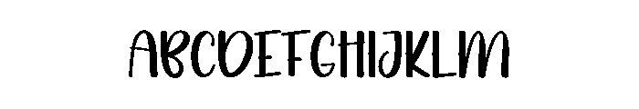The Point Font UPPERCASE