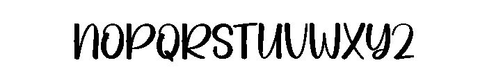 The Point Font UPPERCASE