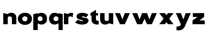 The Qumaker Regular Font LOWERCASE
