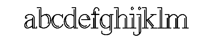 The ROMANS FONT