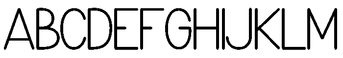 The Race Font UPPERCASE