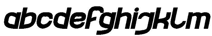 The Rain Bold Italic FONT