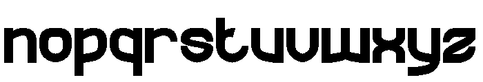 The Rain Bold Font LOWERCASE