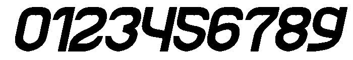 The Rain Italic Font OTHER CHARS