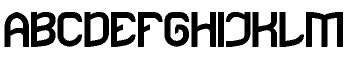 The Rain-Light Font UPPERCASE