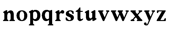 The Redlane Regular Font LOWERCASE