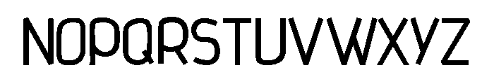 The Regular Type Bold Font UPPERCASE