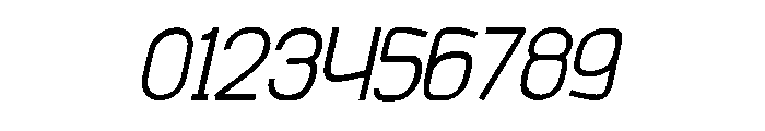 The Regular Type Italic Font OTHER CHARS