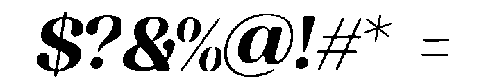 The_Retro_Revival_choice Font OTHER CHARS