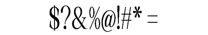 The Rokvella Bold Font OTHER CHARS