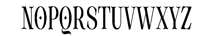 The Rokvella Bold Font UPPERCASE