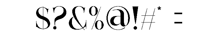 The Rolkin Font OTHER CHARS