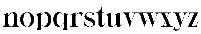 The Rolkin Font LOWERCASE
