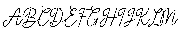 The Roughtery Regular Font UPPERCASE