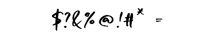 The Royal Club Regular Font OTHER CHARS