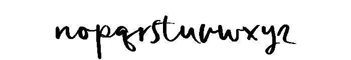 The Royal Club Regular Font LOWERCASE