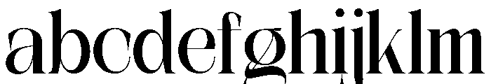 The Simple Editorial Bold Reg FONT