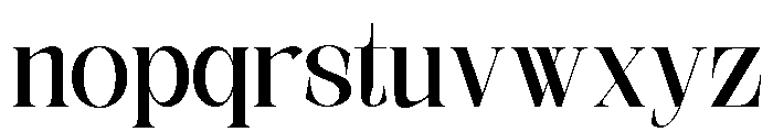 The Simple Editorial Bold Reg Font LOWERCASE