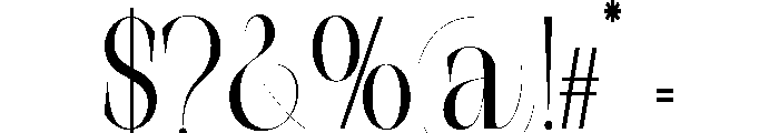 The Simple Editorial Extra Cond Font OTHER CHARS