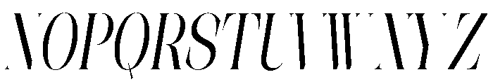 The Simple Editorial I Ex Conde Font UPPERCASE