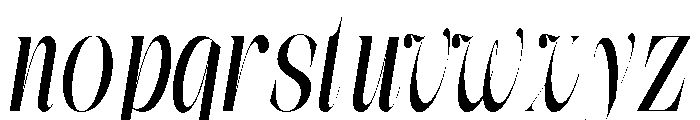 The Simple Editorial I Ex Conde Font LOWERCASE