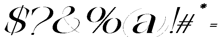 The Simple Editorial I Ex Expan Font OTHER CHARS