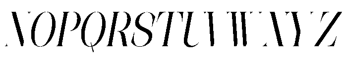 The Simple Editorial I Semi Con Font UPPERCASE
