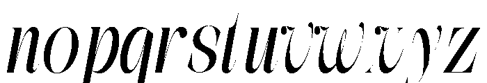 The Simple Editorial I Semi Con Font LOWERCASE