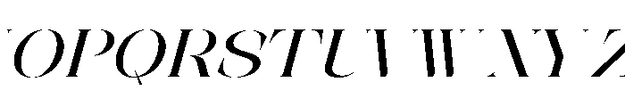 The Simple Editorial I Sm Expan Font UPPERCASE