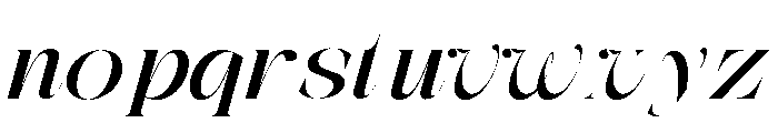 The Simple Editorial I Sm Expan Font LOWERCASE