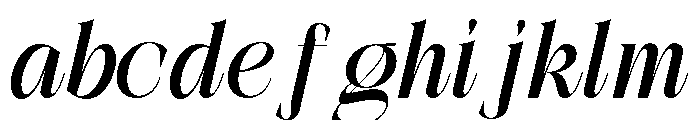 The Simple Editorial Italc Bold FONT